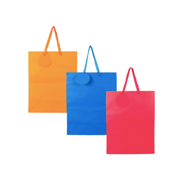 Solid Colour Gift Bags Large