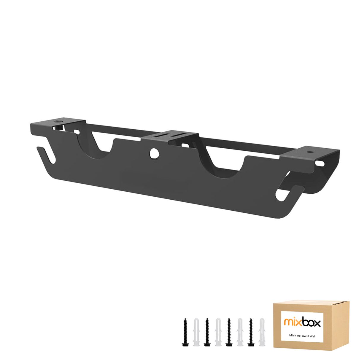 Mix Box Wall Mounted Angle Grinder Holder – 2 Bay Angle Grinder Rack