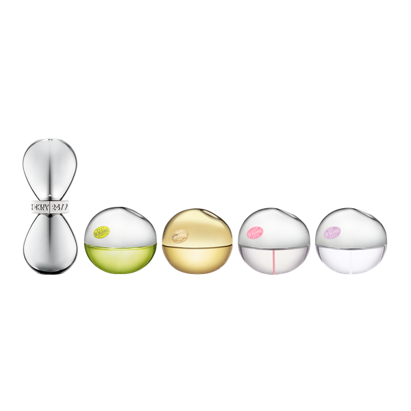 DKNY Be Delicious Miniature Set - 4 X 7ML + 24/7 7ML Miniature
