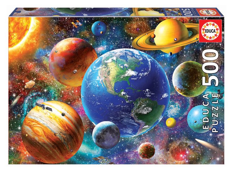 Educa Solar System Puzzle - 500 Piece