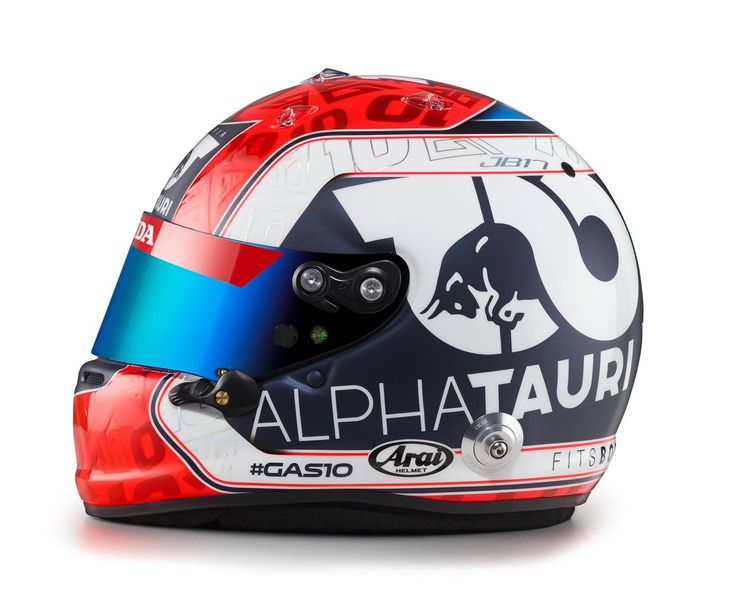 Spark - Pierre Gasly - Alphatauri F1 Helmet - 2021