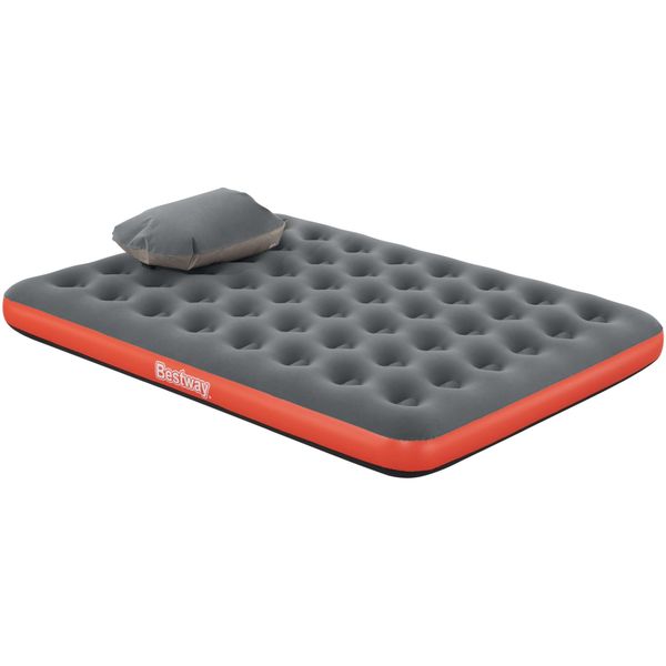 Bestway Roll &amp; Relax Air Mattress Queen - 2.03m x 1.52m x 22cm
