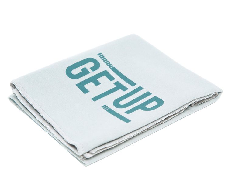 GetUp Contender Microfibre Gym Towel - Grey