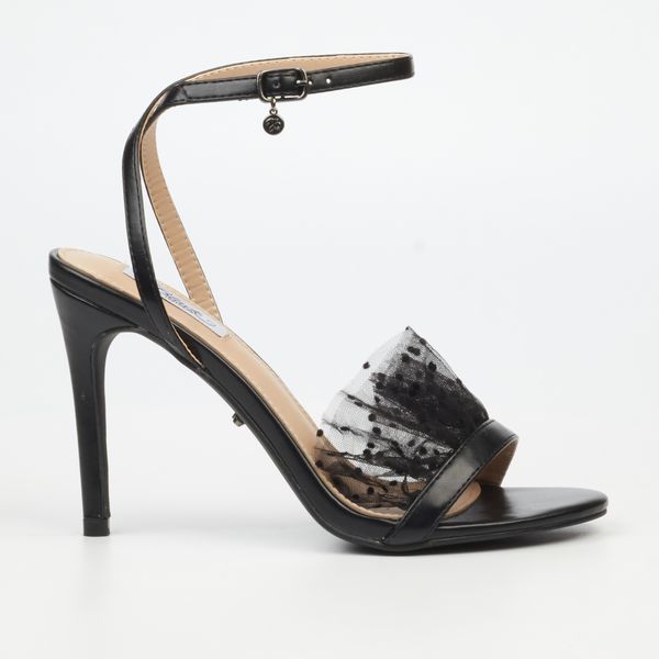 Miss Black Jazz 49 Women Mesh / Faux Leather High Heels - White