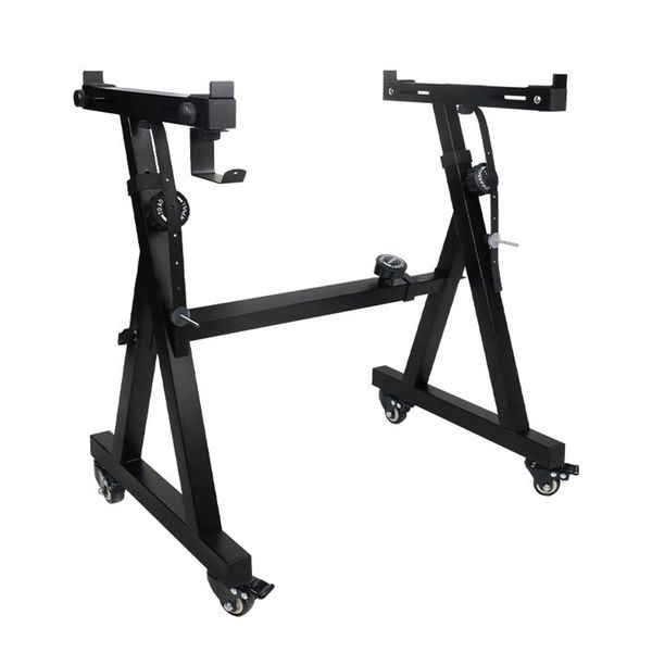 Z-Style Keyboard Stand with Wheels - Heavy Duty Adjustable Piano Stand