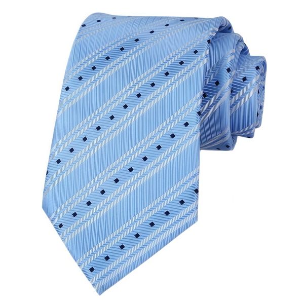 Hexchasty Men's Striped Ties Plaid Formal Business Groomsmen Necktie