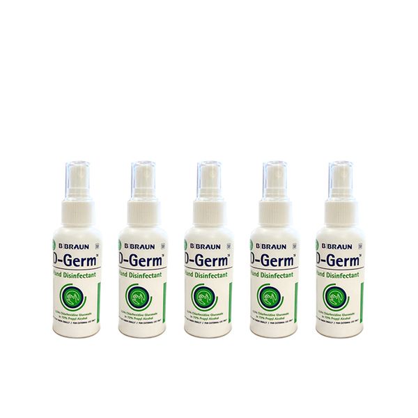 DGerm Disinfectant Sanitizer Spray - 100ml (5 Pack)