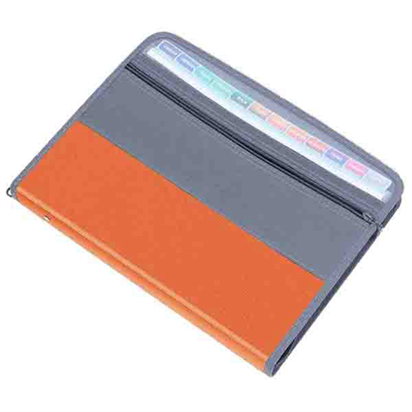 13 Compartments File Folder Organizer, File Box Organizer with Zipper