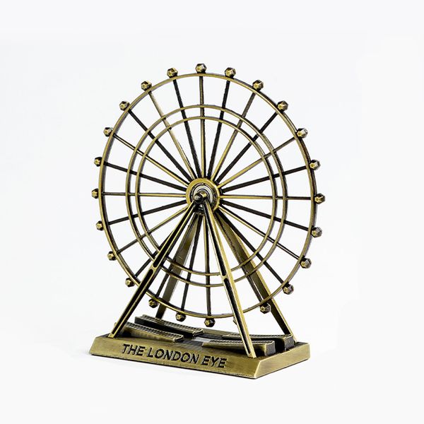 Bronze London Eye Ferris Wheel Table Decor BJ077