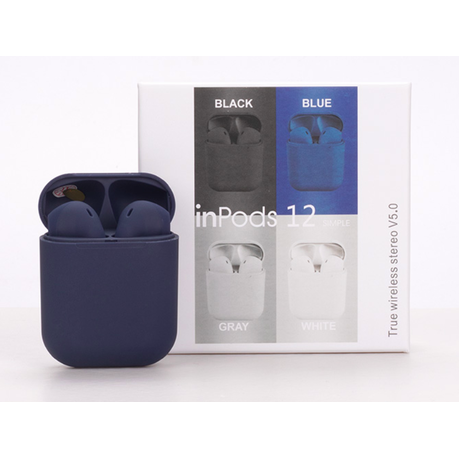 inPods 12 TWS Wireless Bluetooth 5.0 Earphones dark blue Shop