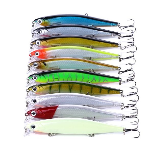Short Lip for Long Casting, 10 Vivid Colors for Multiple Fish Species