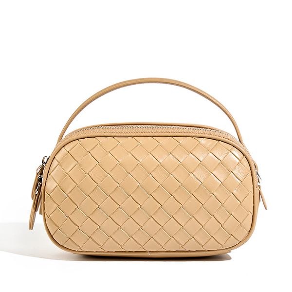 Women's Genuine Leather Small Square Handbag