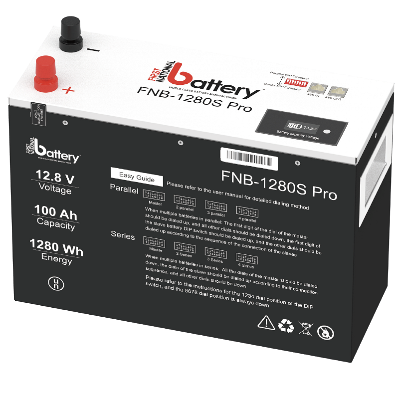 Lithium Battery 12v 100ah 1280S Digital Display Shop Today. Get it