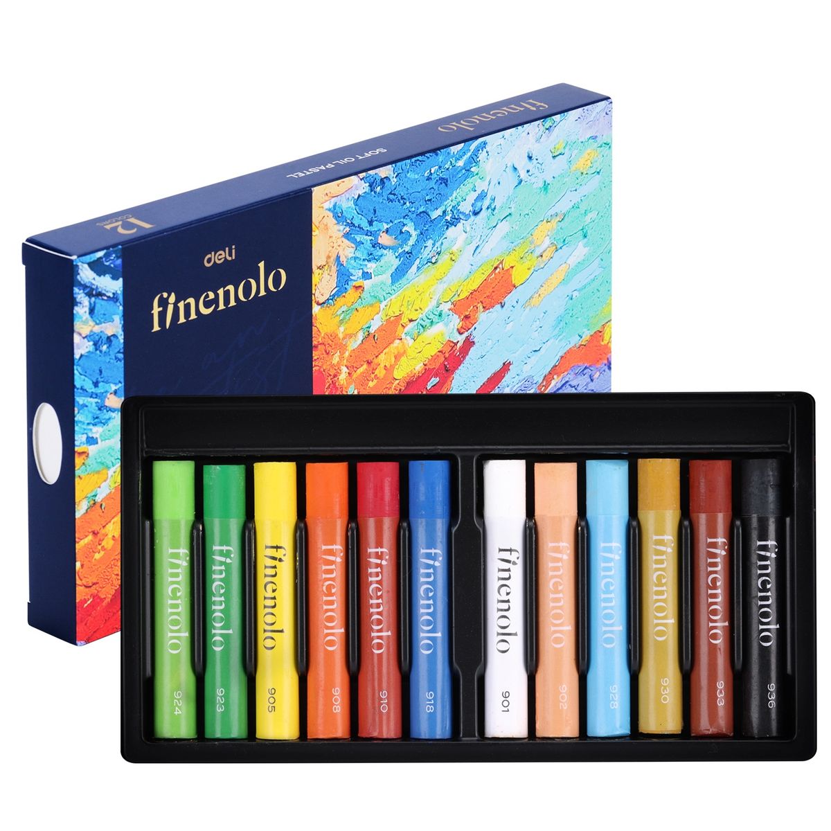 Deli Finenolo 12 Colour Oil Pastel Art | Shop Today. Get it Tomorrow ...