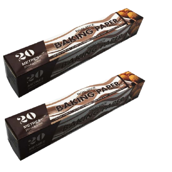 FI - Non Stick Baking Paper 2x Pack