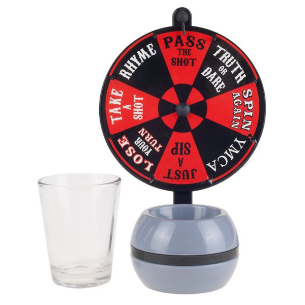 Spin The Wheel of Shots Glass Drinking Game