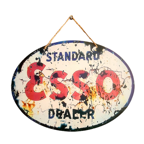 ESSO Dealer Contour Cut Wall Art