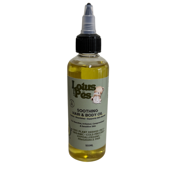 Lotus Pes Baby Soothing Hair &amp; Body Oil