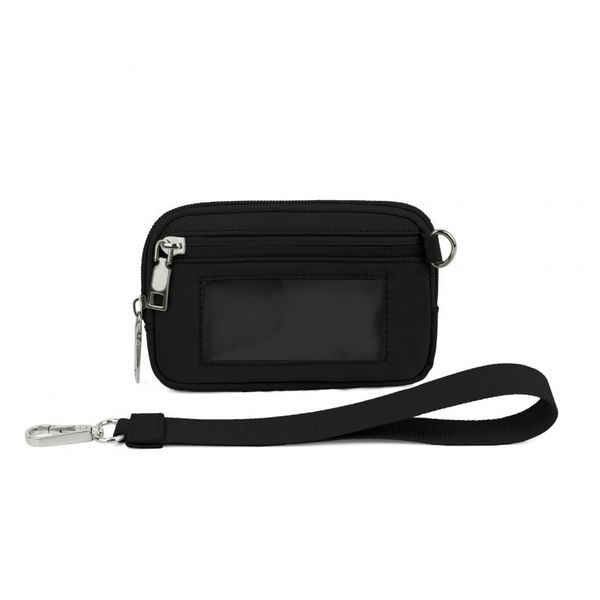 Pouch Wallet, Women's Waterproof Nylon Keychain Wallet