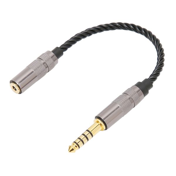 4.4mm Male to 2.5mm Female Balanced Cable Adapter - Gold Plated, Oxygen Free Copper Core