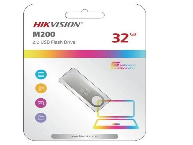 Hikvision M200 2.0 USB Flash Drive 32GB (Pack Of 10)