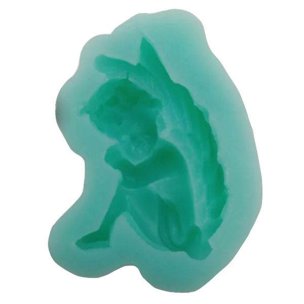 Kitchen Baking Multifunctional Silicone Angel Baby Fondant Mould (6cm)