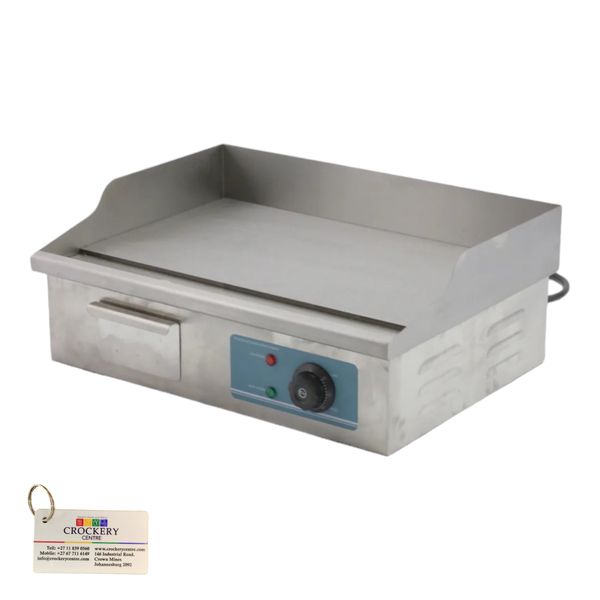 Griller 550x350mm Flat Top Electric + Keyring