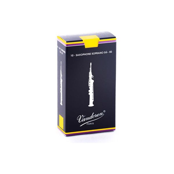 Vandoren Soprano Saxophone Reeds box of 10 - Size 1.5