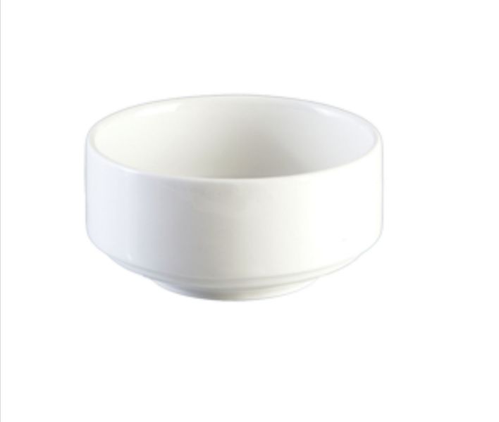 Bowl 280ml 6pc Stacking Soup Bowl Blanco - Continental China