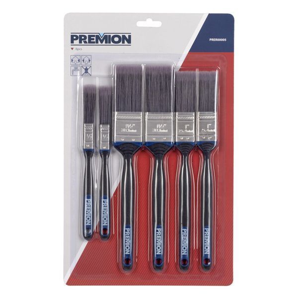 Premion - Paint Brush Set - 6 Pieces