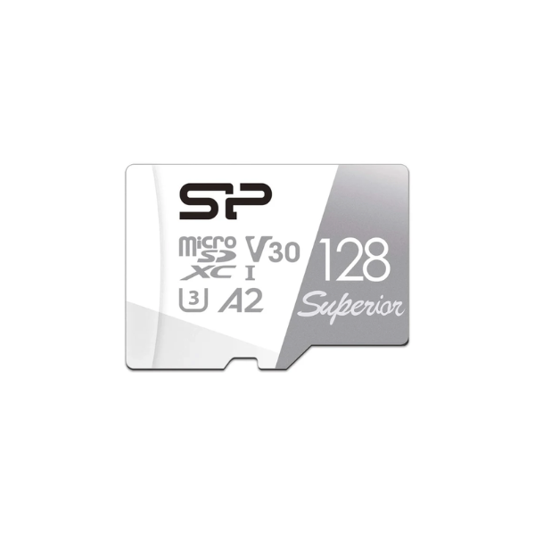 Silicon Power - Superior A2 - 128GB - 4K micro SDXC Memory Card