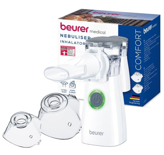 Beurer Germany Nebuliser IH 57 Adults, Kids, Travel, Cordless, Rechargeable