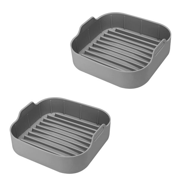 Air Fryer Basket Silicone Pack Of 2