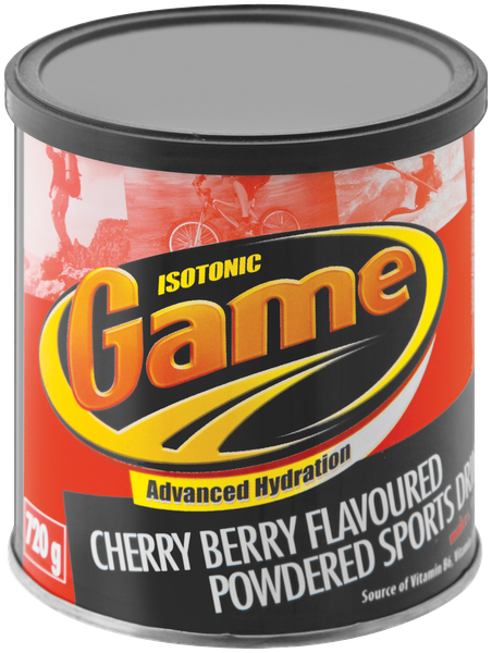 Game Isotonic Sports Drink Powder Cherry Berry 720g