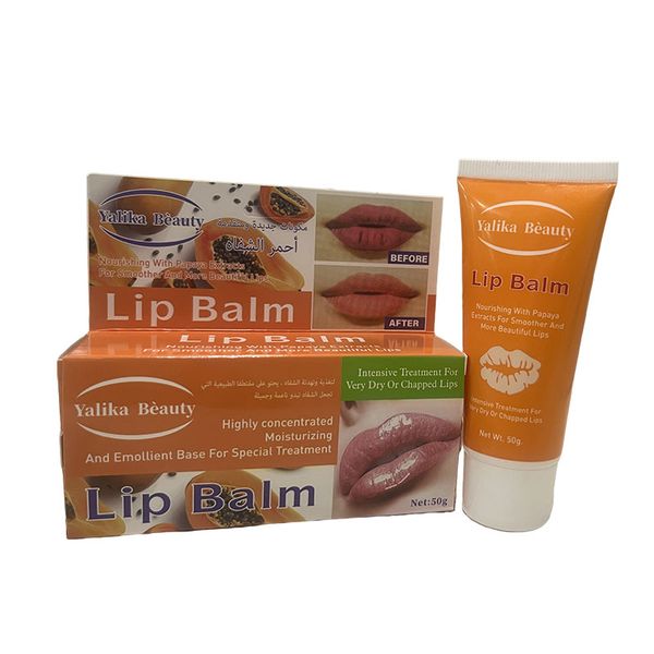 Papaya Nourishing Lip Balm Yalika Beauty