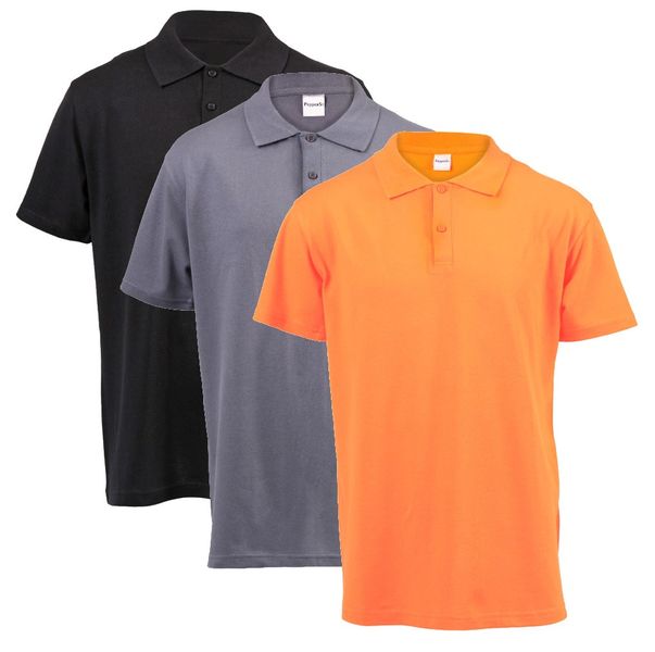 Mens - 3 Pack (Black, Grey &amp; Orange image