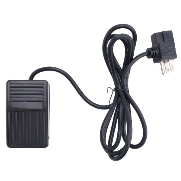 Foot Pedal Switch Cable With 3-Prong Piggyback Plug Us Plug