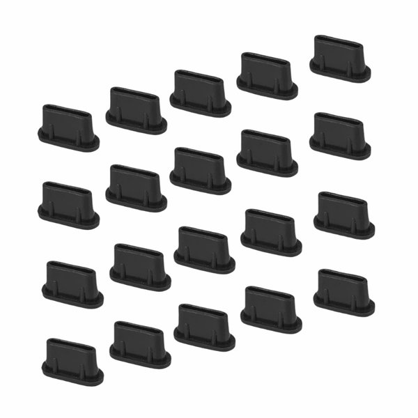 Type-C Anti Dust Plugs / USB-C Charging Port Dust Covers Silicone (20Pack)