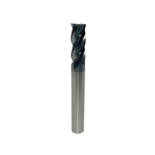 Tungsten Carbide HRC45 End Mill Cutter - 4 Flutes - D6 x 15 x D6 x 50L