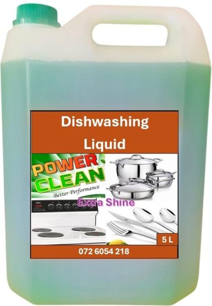 Dishwashing Liquid 1 x 5L - Power Clean