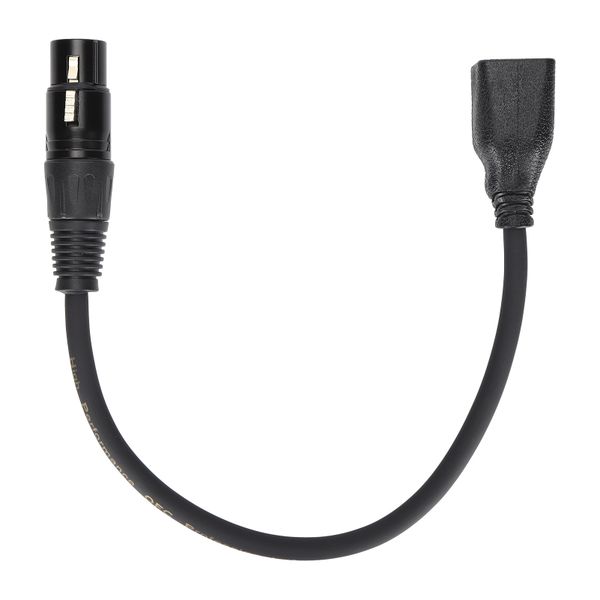 XLR to RJ45 Adapter Cable, Female Connectors, Oxygen-Free Copper