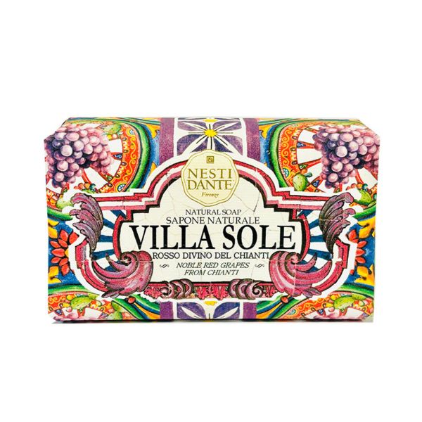 Villa Sole Rosso Divino Del Chanti Soap 250g