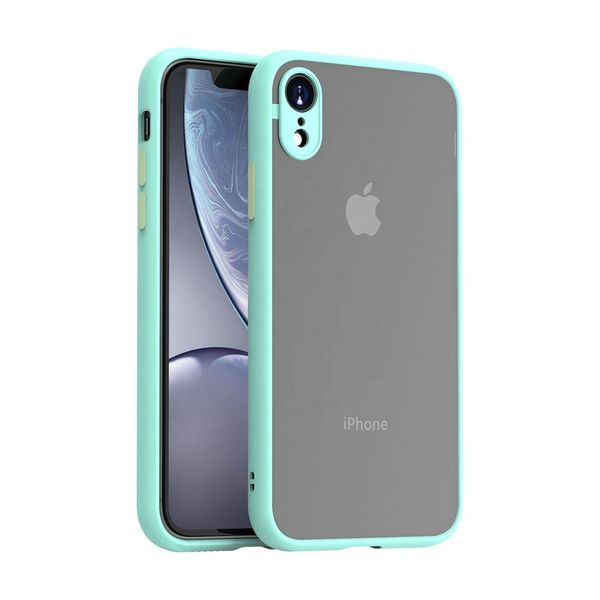 Rappid Shockproof Hybrid Thin Translucent Case Cover for iPhone 8 - Blue