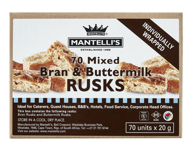 Mantelli's Rusks - Assorted 1.4Kgs