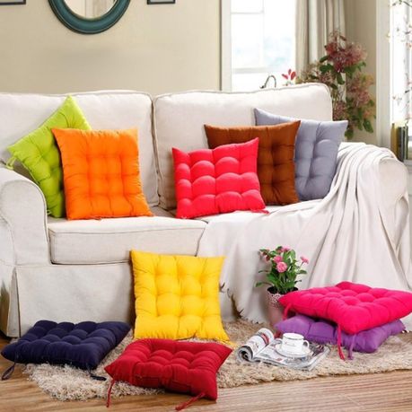 Decor Soft Warm Tufted Indoor Seat Cushions Set of 2 40cm Shop Today. Get it Tomorrow takealot