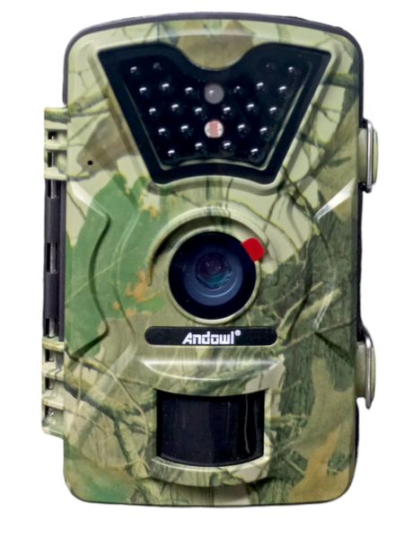 Andowl 16MP Wildlife Camera - HD Clarity, 120 Lens, Waterproof