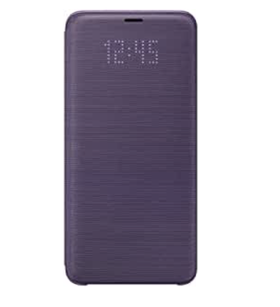 Official Samsung Galaxy S9 LED View Cover - Purple