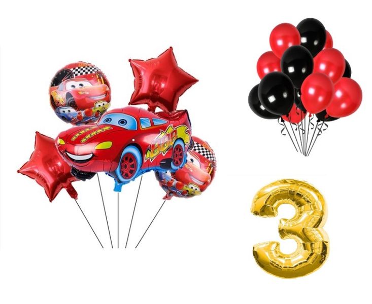Cars Balloon Set - 3 Years