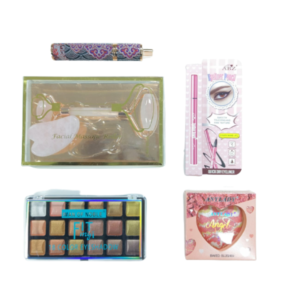 Jade Roller Makeup Set (5 Pieces) Combo A