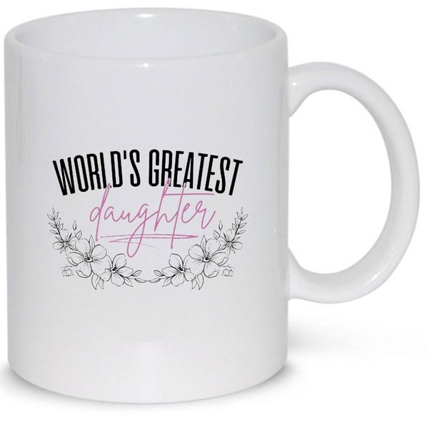 World's Greatest Daughter Gift V7 Pack Mug